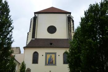 klášter františkánů s kostelem Panny Marie Sněžné Praha 1 Nové Město (© Vlastislav Mareček, 07/2016)