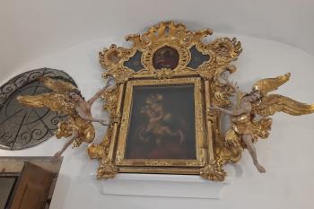 obraz Panny Marie Pasovské  v boční kapli (© Milan Caha  05/2026)