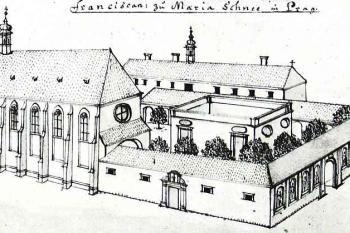 ne příliš přesná historická kresba ( © F. B. Werner, pol. 18. stol.)