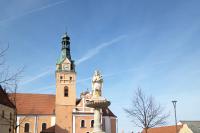 kašna se sochou Karla IV.