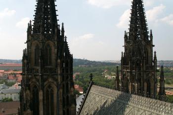 Výhled z Chrámu sv. Víta ( © Miroslav BITTER 05/2007)