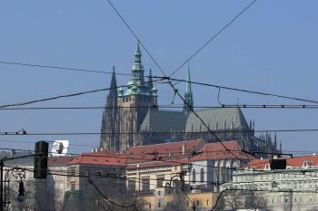 Pohled z náměstí Jana Palacha (© Jiří Cukr, 04/2009)
