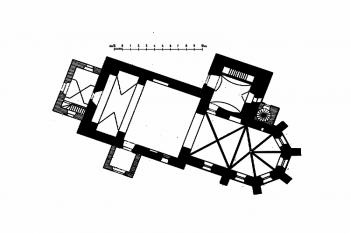  (© Zdeněk Wirth: Soupis památek historických a uměleckých v Království Českém, sv. 23 Politický okres chotěbořský, Archaelogická komise při České akademii císaře Františka Josefa pro vědy, slovesnost a umění, Praha 1906)