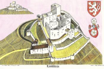 hrad podle D. Menclové (© jan heřman, 02/2012)