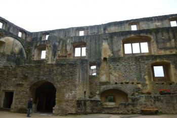 zřícenina hradu Landštejn (© Vlastislav Mareček, 08/2016)