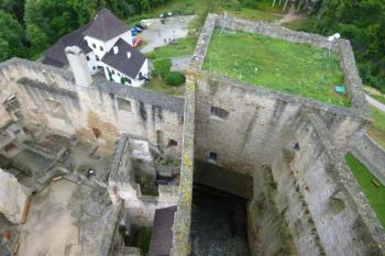 zřícenina hradu Landštejn (© Vlastislav Mareček, 08/2016)