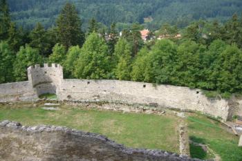 Pohled z věže (© Jaroslav Šefčík, 04/2009)