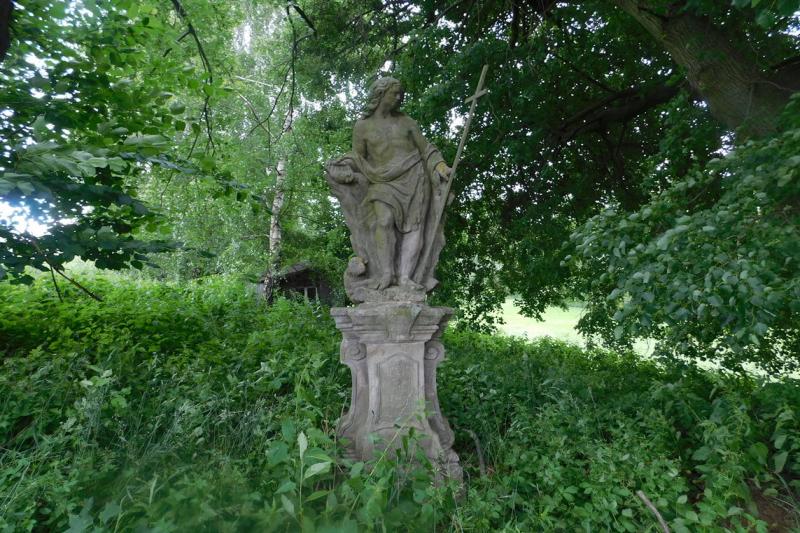 socha sv. Jana Křtitele