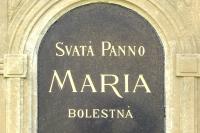 socha Panny Marie Bolestné
