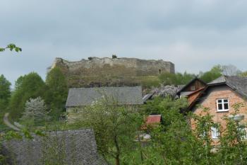 Lanšperk od silnice (© Jan Večeřa, 05/2015)