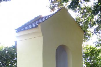 Výklenková kaple v Lejčkově, části obce Dolní Hořice, v okrese Tábor.  (© Pavel Vítek  09/2021)