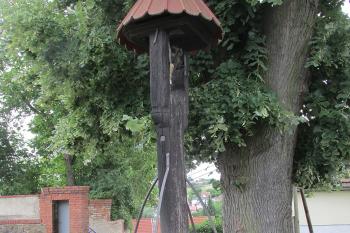 Zvonička v obci Vodochody v okrese Praha východ. (© Pavel Vítek  05/2025)