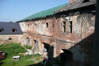 severní křídlo z patra východního křídla ( © Jan P. Štěpánek 09/2009)