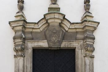 hlavní portál kostela Všech svatých (© Pavel Zany Komárek 12. 8. 2012)