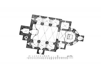  (© Josef Novák: Soupis památek historických a uměleckých v Království Českém, sv. 14 Politický okres jindřicho-hradecký, Archaelogická komise při České akademii císaře Františka Josefa pro vědy, slovesnost a umění, Praha 1901)