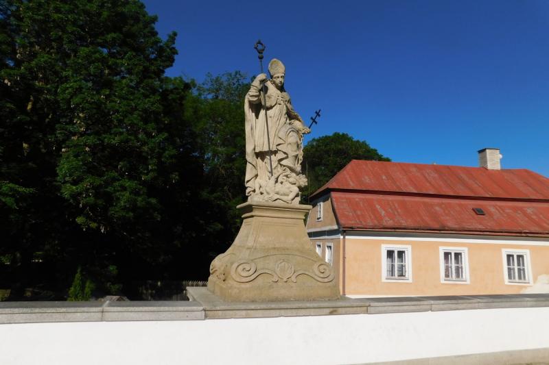 socha sv. Prokopa socha sv. Prokopa