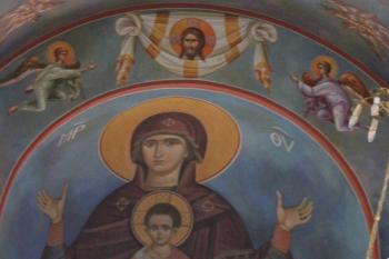 Matka Boží Znamení, typ ikony Bohorodičky (Theotokos) (© Luděk Vláčil  07/2026)