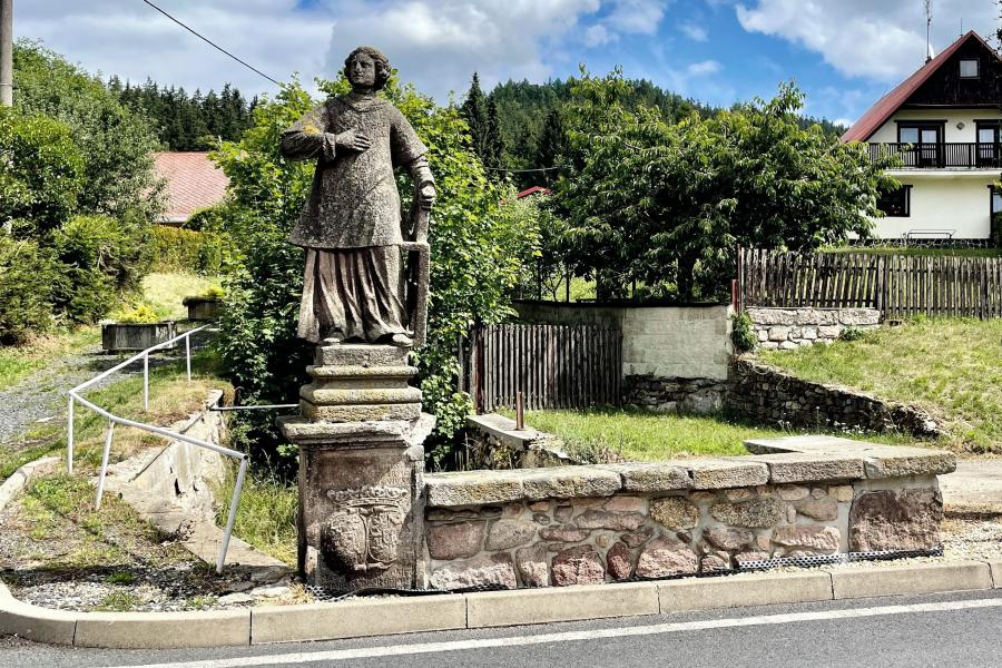  socha sv. Vavřince