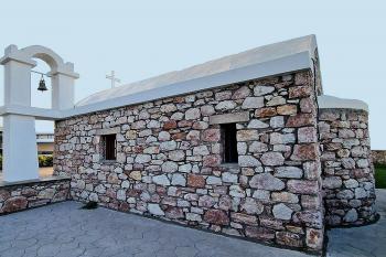 Kaple svaté Kyriaki na řeckém ostrově Rhodos v Kolymbii. (© Pavel Vítek  08/2020)