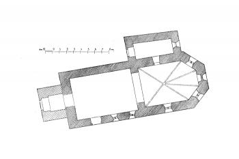  (© duard Šittler, Antonín Podlaha: Soupis památek historických a uměleckých v Království Českém, sv. 03 Politický okres sedlčanský, Archaelogická komise při České akademii císaře Františka Josefa pro vědy, slovesnost a umění, Praha 1898)