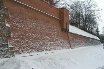 Bastion XIX. - sv. Máří Magdaleny (dnes je na něm Kramářova vila) ( © Petr Turyna 01/2004)