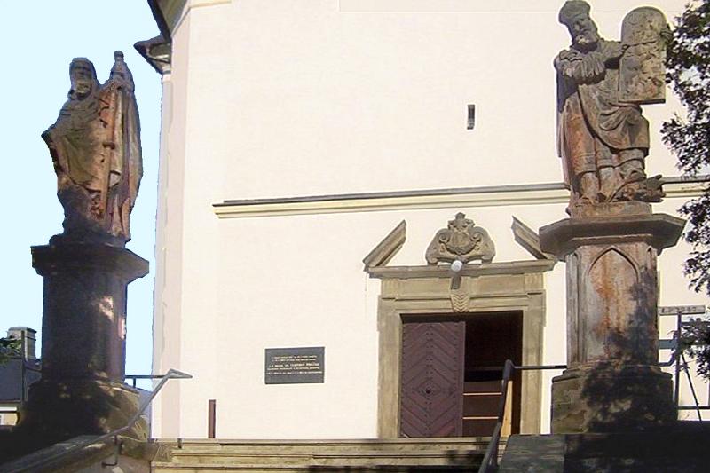 sochy sv. Cyrila a Metoděje