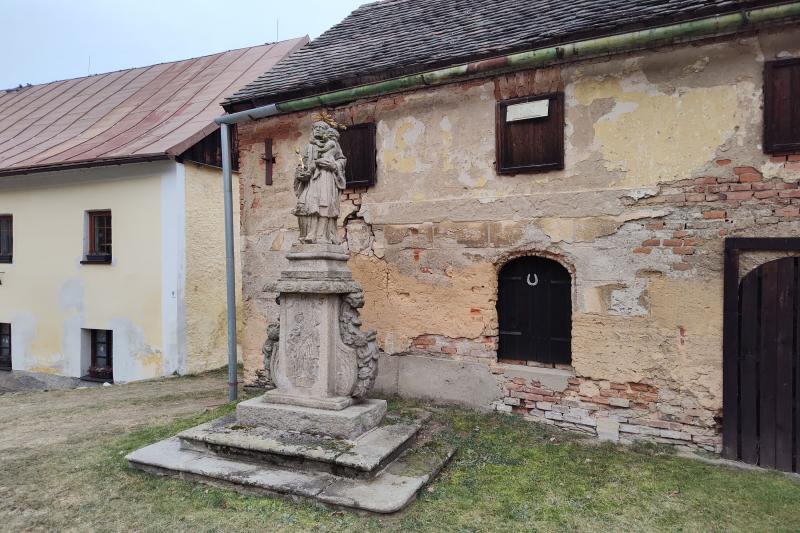 socha sv. Antonína Paduánského