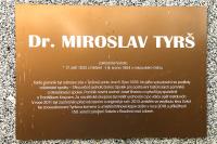 pomník Miroslava Tyrše