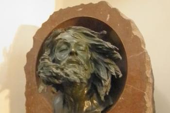 Kristova hlava od Františka Bílka (© doxa , 12/2013)