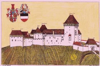 Lipnice s předhradím (© jan heřman, 09/2013)