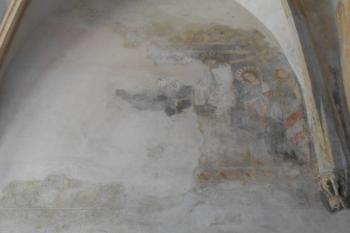 Scéna ukřižování Ježíše Nazaretského v hradní kapli (© Jan Večeřa, 07/2015)