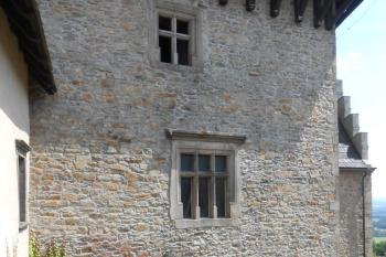 Věž Samson dostala goticko-renesanční okna a nový ochoz (© Jan Večeřa, 07/2015)