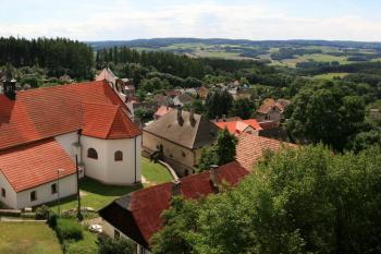 výhled z Panuškovy vyhlídky (© Stanislav Drda 07/2008)