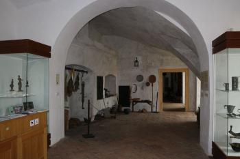 Starý zámek Jevišovice - hradní kuchyně (© Jiří Černý, 05/2017)