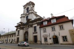 klášter milosrdných bratří s kostelem Nejsvětější Trojice
