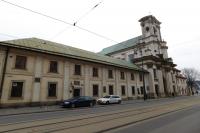 klášter milosrdných bratří s kostelem Nejsvětější Trojice