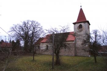 kostel  Narození Panny Marie ( © Jiří Čížek 12/2008)