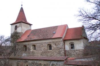 kostel  Narození Panny Marie ( © Jiří Čížek 12/2008)