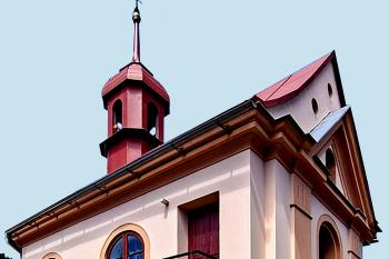 Kaple sv. Antonína Paduánského v Radvanci u Nového Boru. (© Pavel Vítek 10/2025)