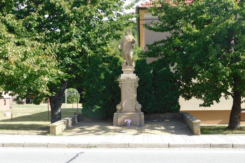 socha sv. Jana Křtitele socha sv. Jana Křtitele