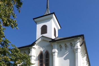 Evangelická kaple ve Svébohově v okrese Šumperk. (© Pavel Vítek  09/2026)