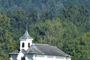 Evangelická kaple ve Svébohově v okrese Šumperk. (© Pavel Vítek  09/2026)