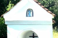 výklenková kaple sv. Aloise Gonzagy