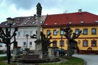 sloup se sousoším Nejsvětější Trojice