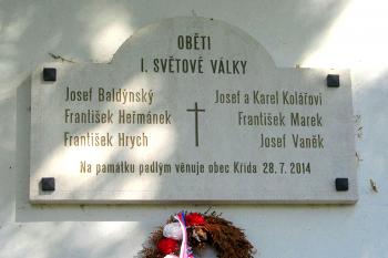 Kaple v obci Křída spadající pod městys Stádlec v okrese Tábor. (© Pavel Vítek  08/2024)