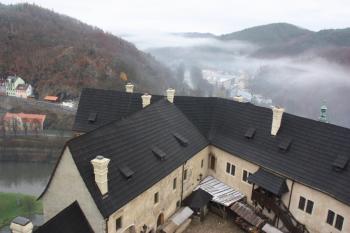 Pohled z velké věže k severu ( © Ivan Grisa 11/2009)