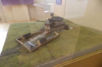 Rekonstrukce gotické tvrze (model) (© Johannes Cladis, 01/2016)