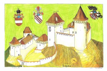 hrad podle M. Novobilského (© jan heřman, 08/2012)