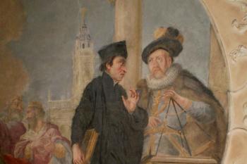 Mikuláš Koperník a Tycho Brahe (©doxa  , 01/2014)