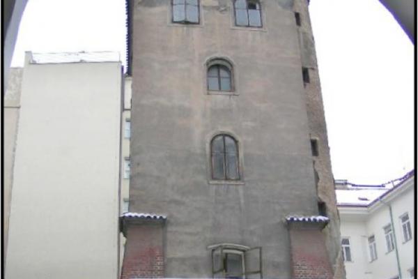 hradební věže gotického opevnění Starého Města